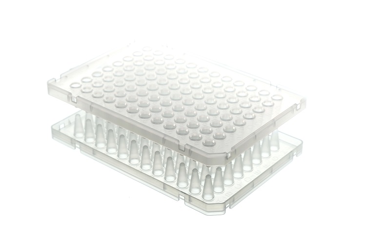 0.1 mL 96孔 PCR 板(半裙边磨砂)
