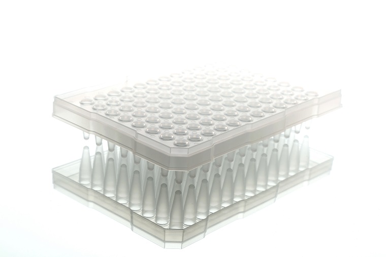 0.2 mL 96孔 PCR 板(半裙边磨砂)