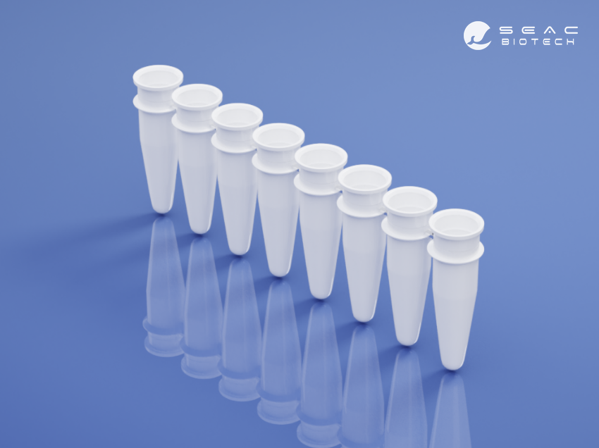 qPCR 8联排管 0.2 mL,白色
